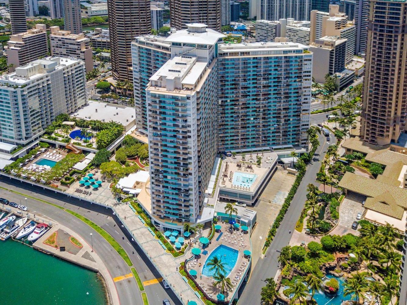 호놀룰루 Ilikai Tower 1533 Yacht Harbor View 1Br 아파트 외부 사진