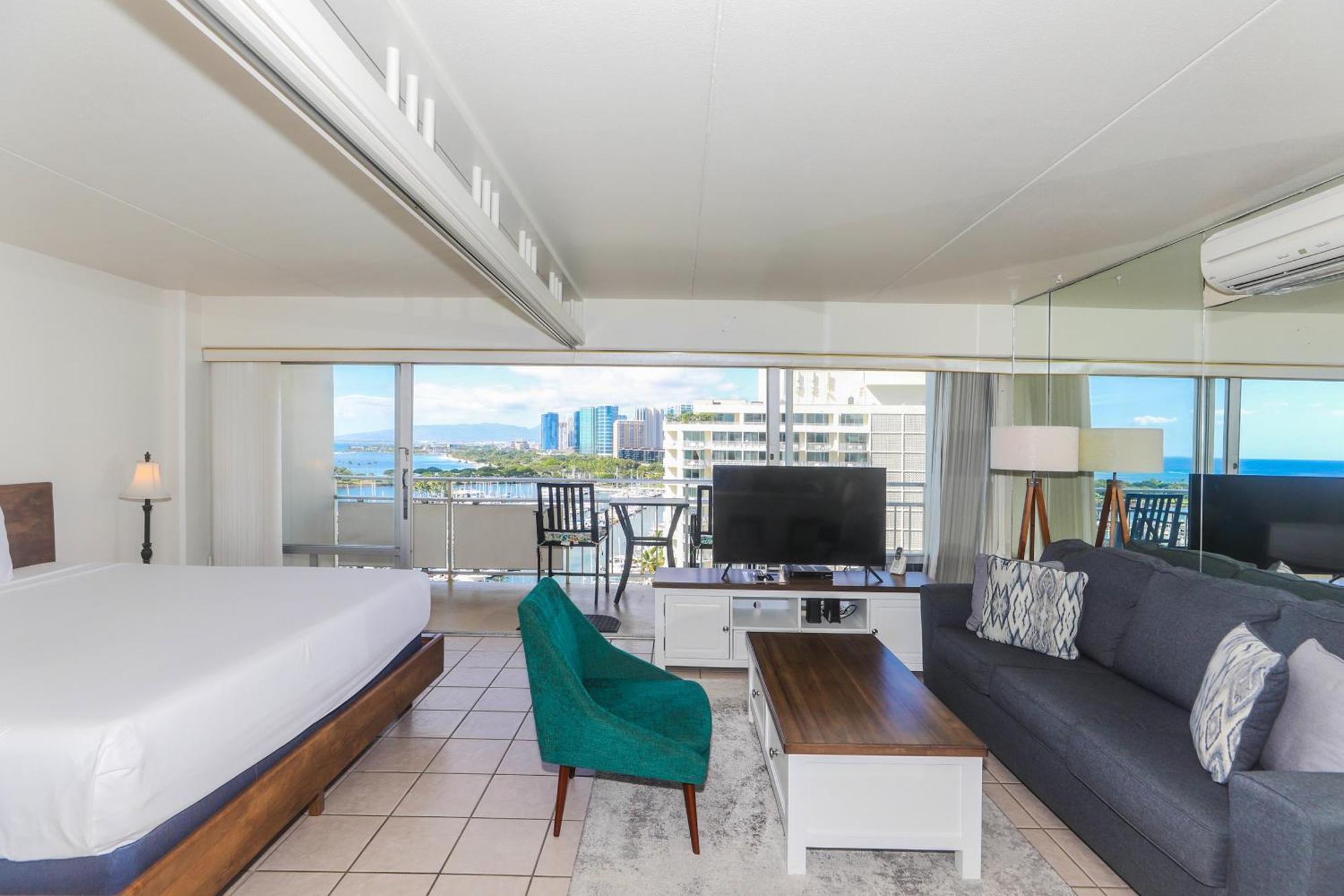 호놀룰루 Ilikai Tower 1533 Yacht Harbor View 1Br 아파트 외부 사진