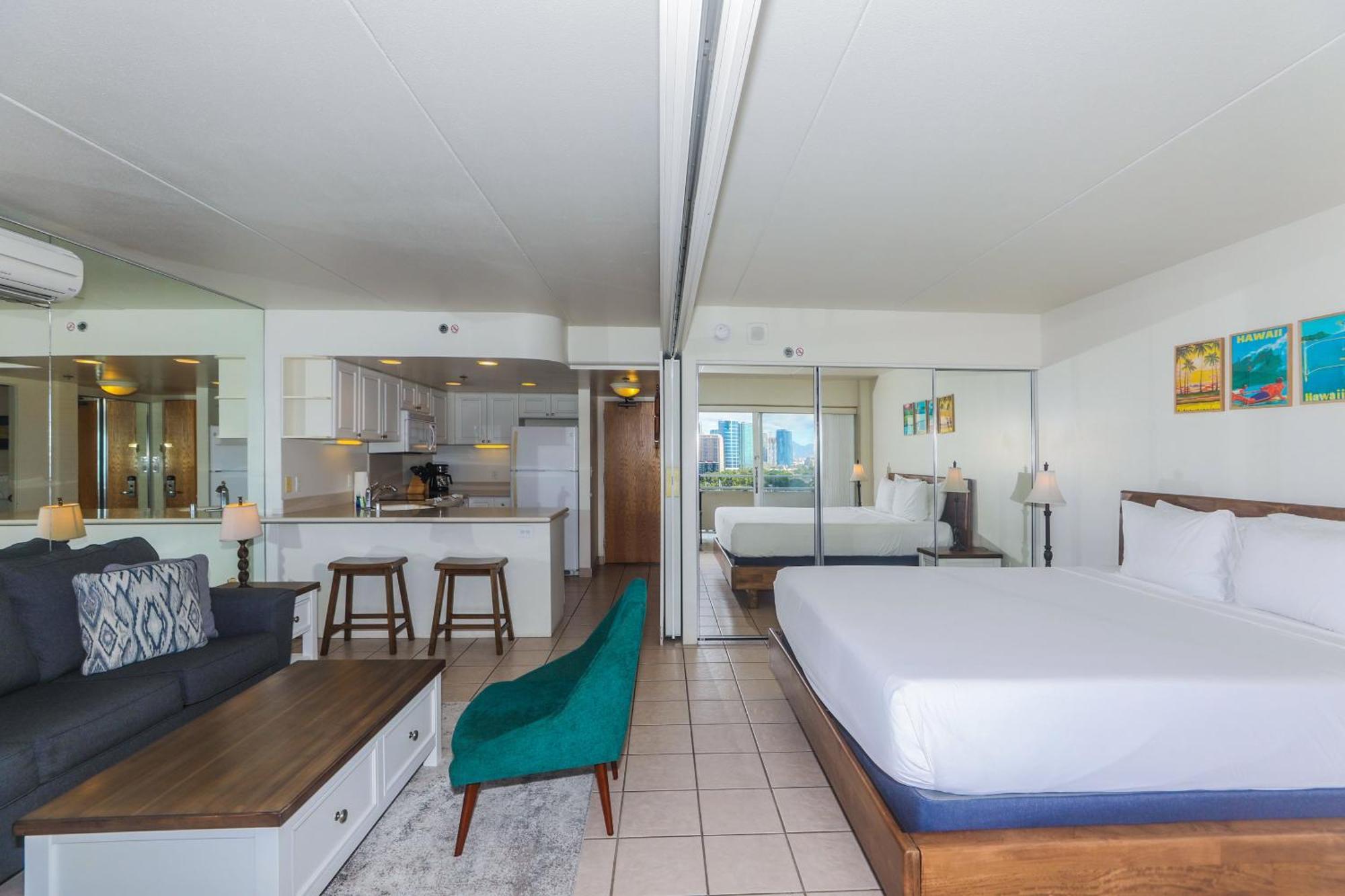호놀룰루 Ilikai Tower 1533 Yacht Harbor View 1Br 아파트 외부 사진