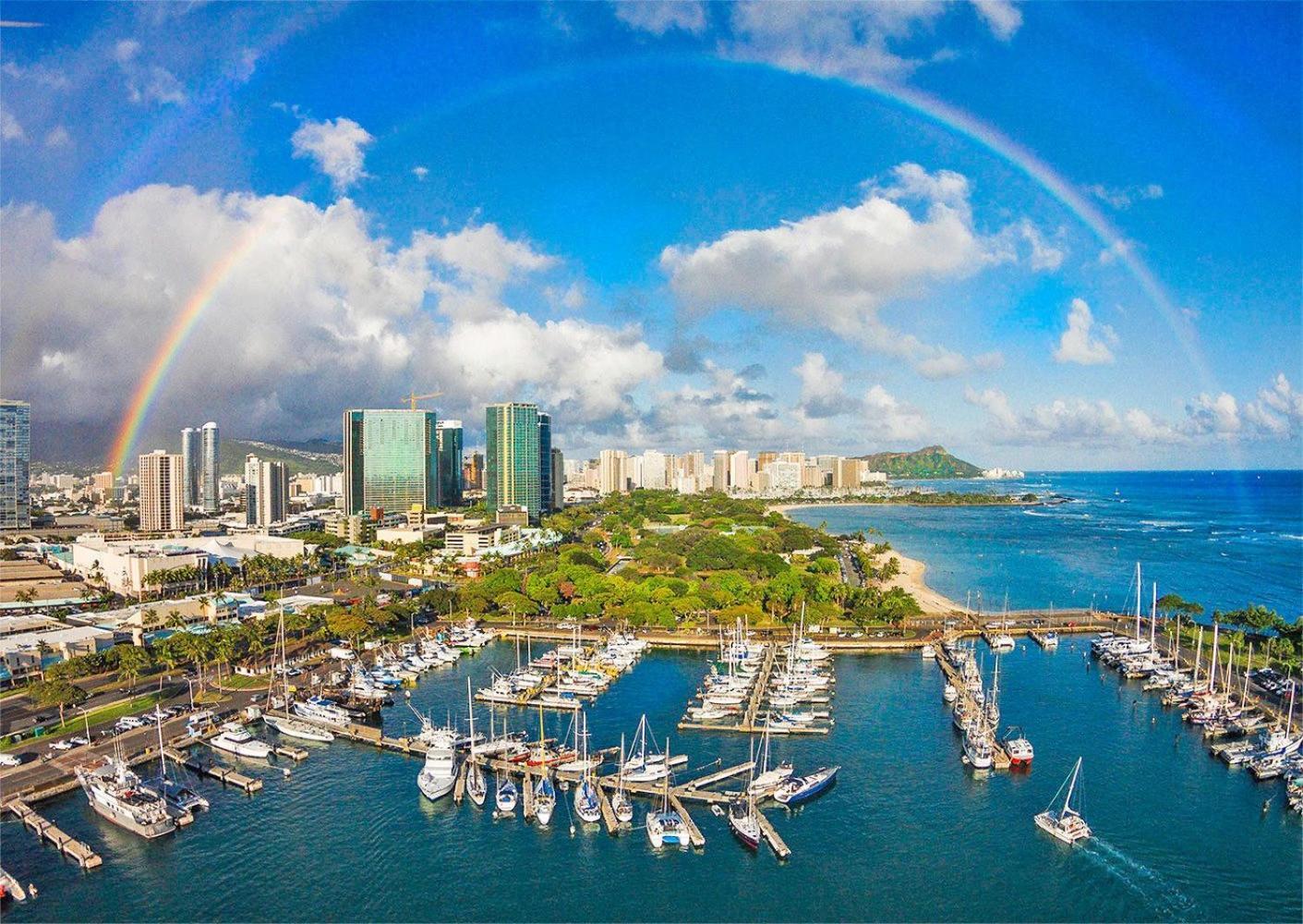 호놀룰루 Ilikai Tower 1533 Yacht Harbor View 1Br 아파트 외부 사진