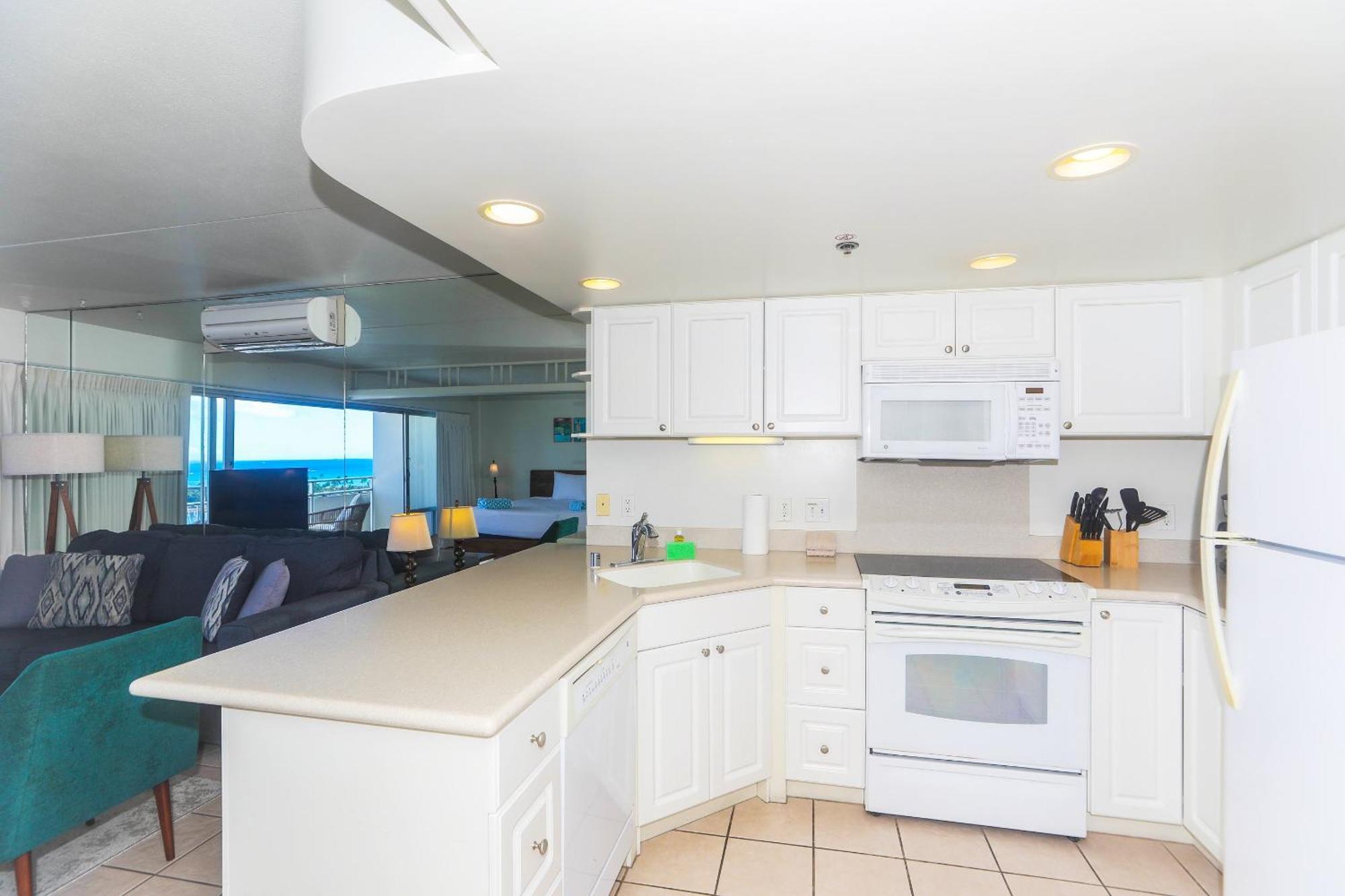 호놀룰루 Ilikai Tower 1533 Yacht Harbor View 1Br 아파트 외부 사진